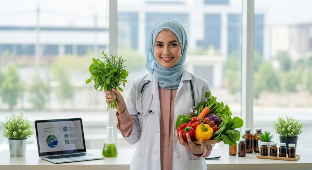 التغذية العلاجية والطب الوظيفي