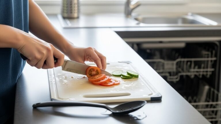 أضرار لوح التقطيع البلاستيك